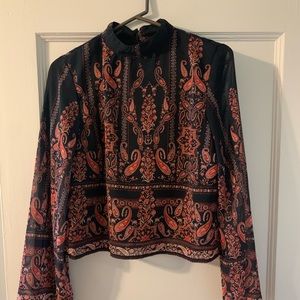 Miss selfridge printed top